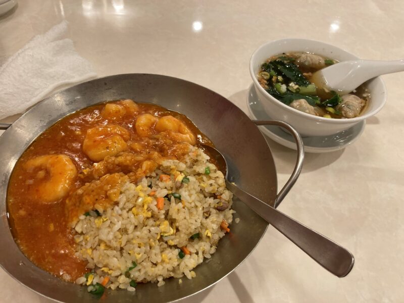 Ebi-chiri-fried-rice